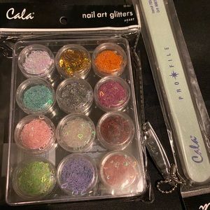 Nail art, file & clipper set